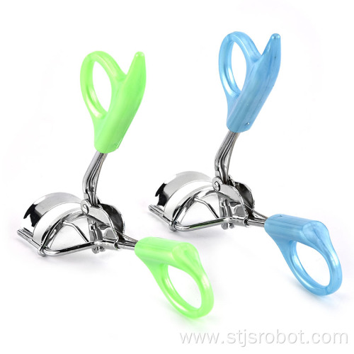 Fashion Stainless steel beauty Portable mini color Eyelash curler clip Eyelash accessory tool